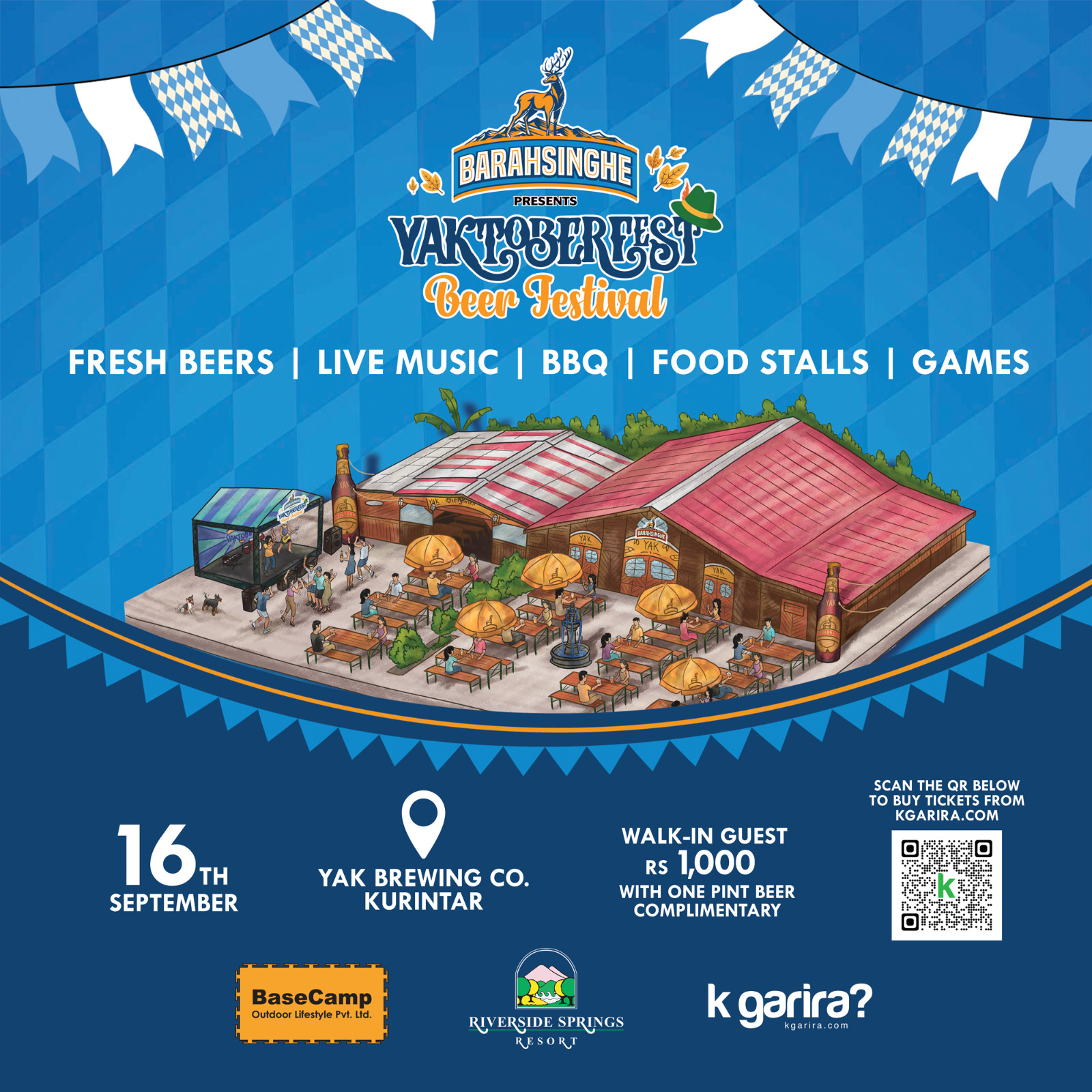 KGariraBARAHSINGHE YAKTOBERFEST Beer Festival 2023